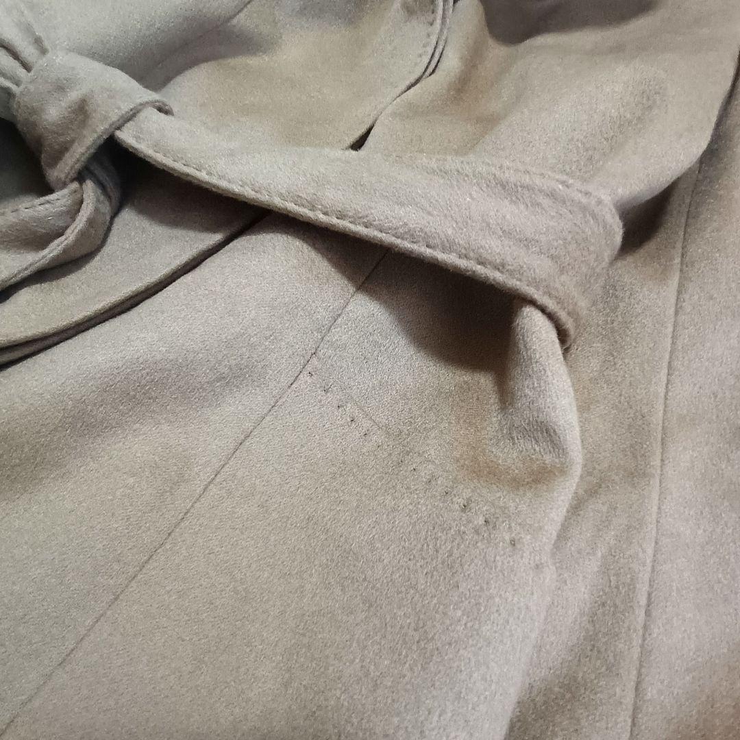 mugi♡様【23区】高級カシミヤ100% スタンドカラー ベルテッドコート