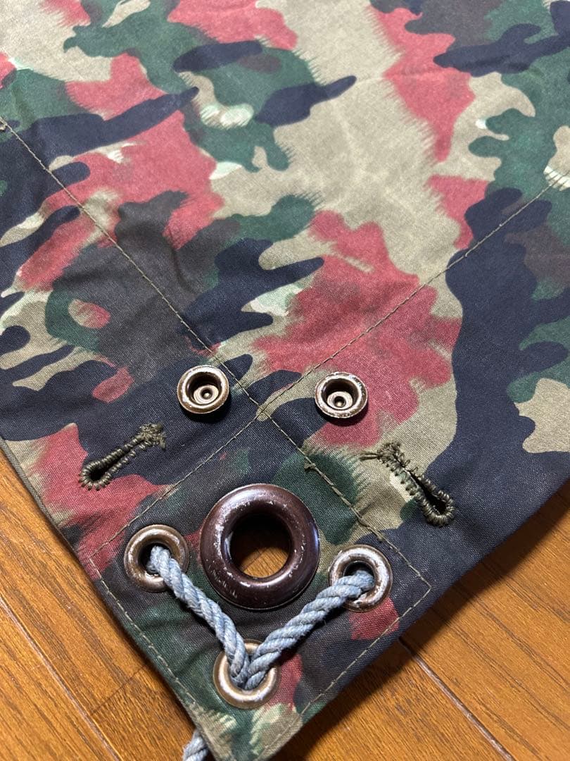 ①スイス軍幕 アルペンカモ 1枚