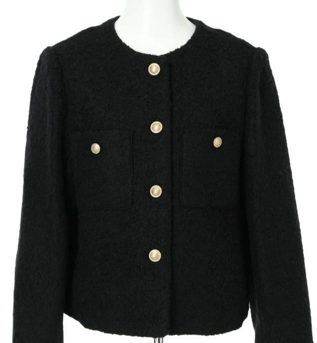 【12月25日に出品を停止】ジャスグリッティー　シャギーブークレジャコット