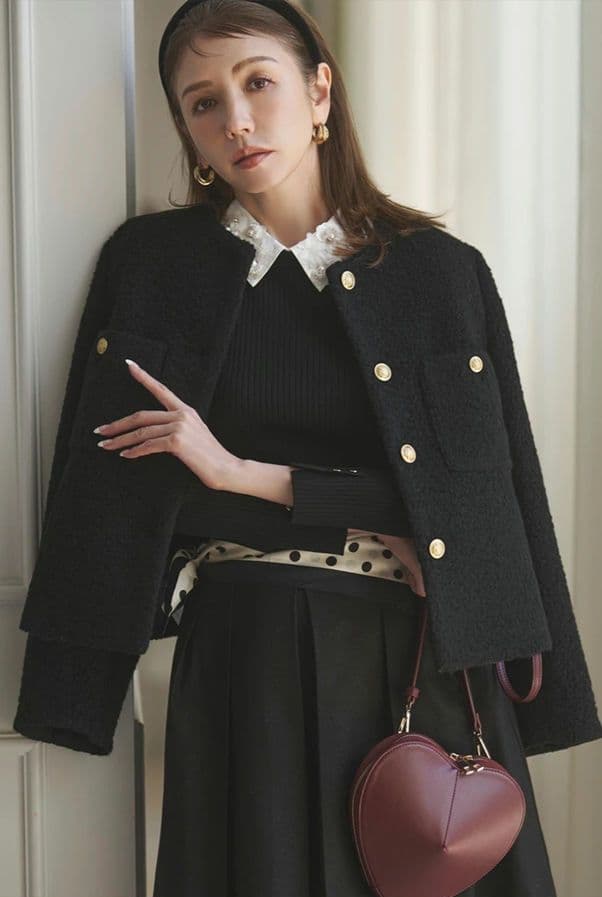 【12月25日に出品を停止】ジャスグリッティー　シャギーブークレジャコット