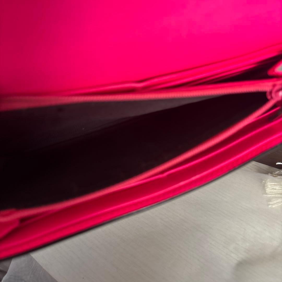 GUCCI GGパターン 長財布 ピンク内装