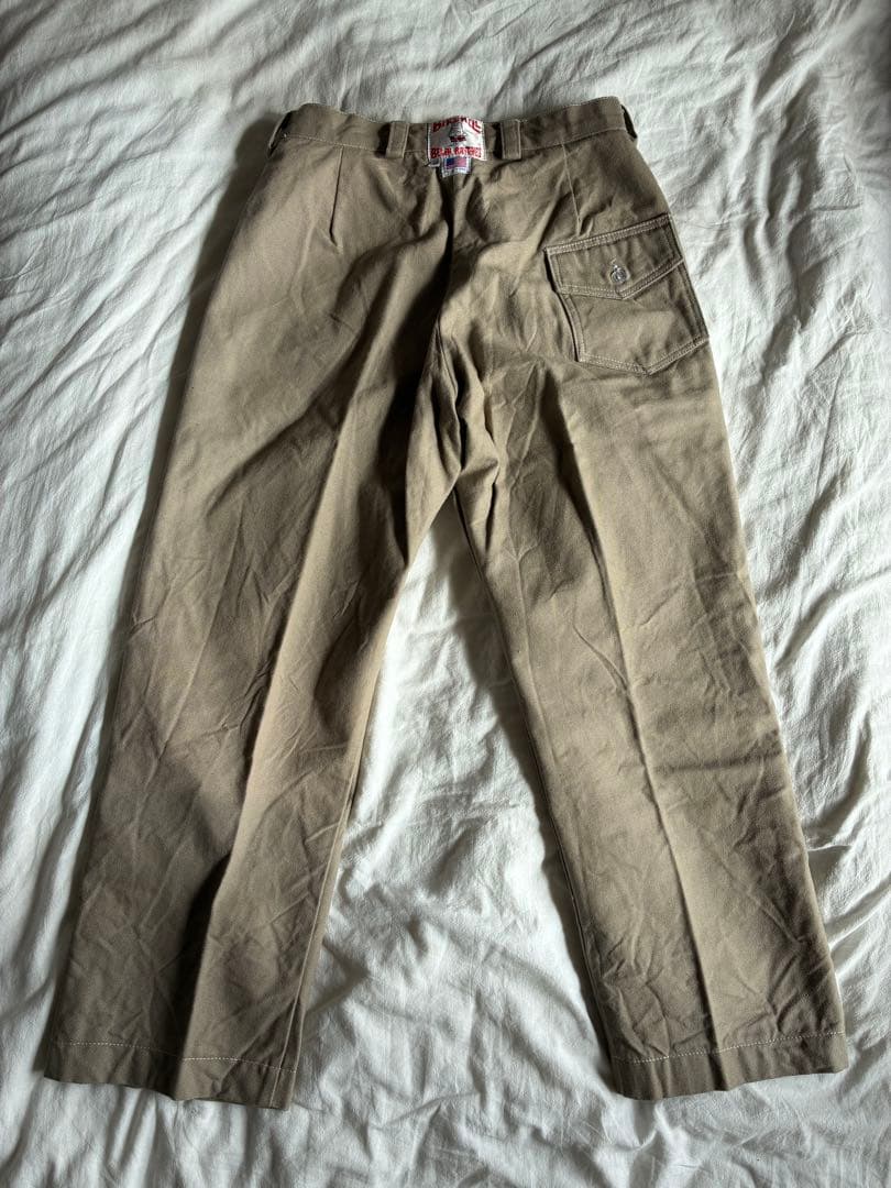 アメリカ製　バードウェル　ダック　ベイカーパンツ　廃番