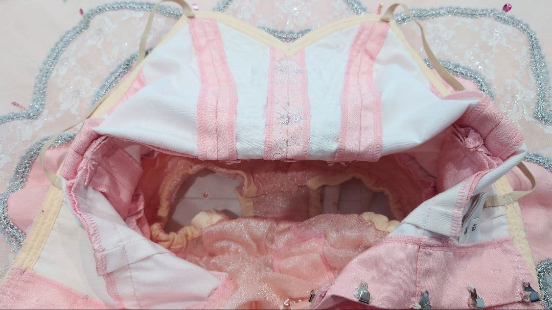 【ドルシネア、金平糖、オーロラ姫 チャコット バレエ衣裳 袖飾り付き 美品 ５号