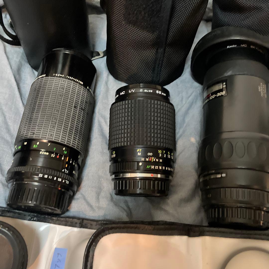 【豪華セット】PENTAX用名玉Bokina 90mmマクロ＆望遠ズーム2本＋α