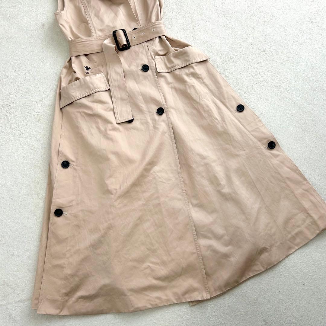 Christian Dior トレンチワンピース ベルト　イタリア製