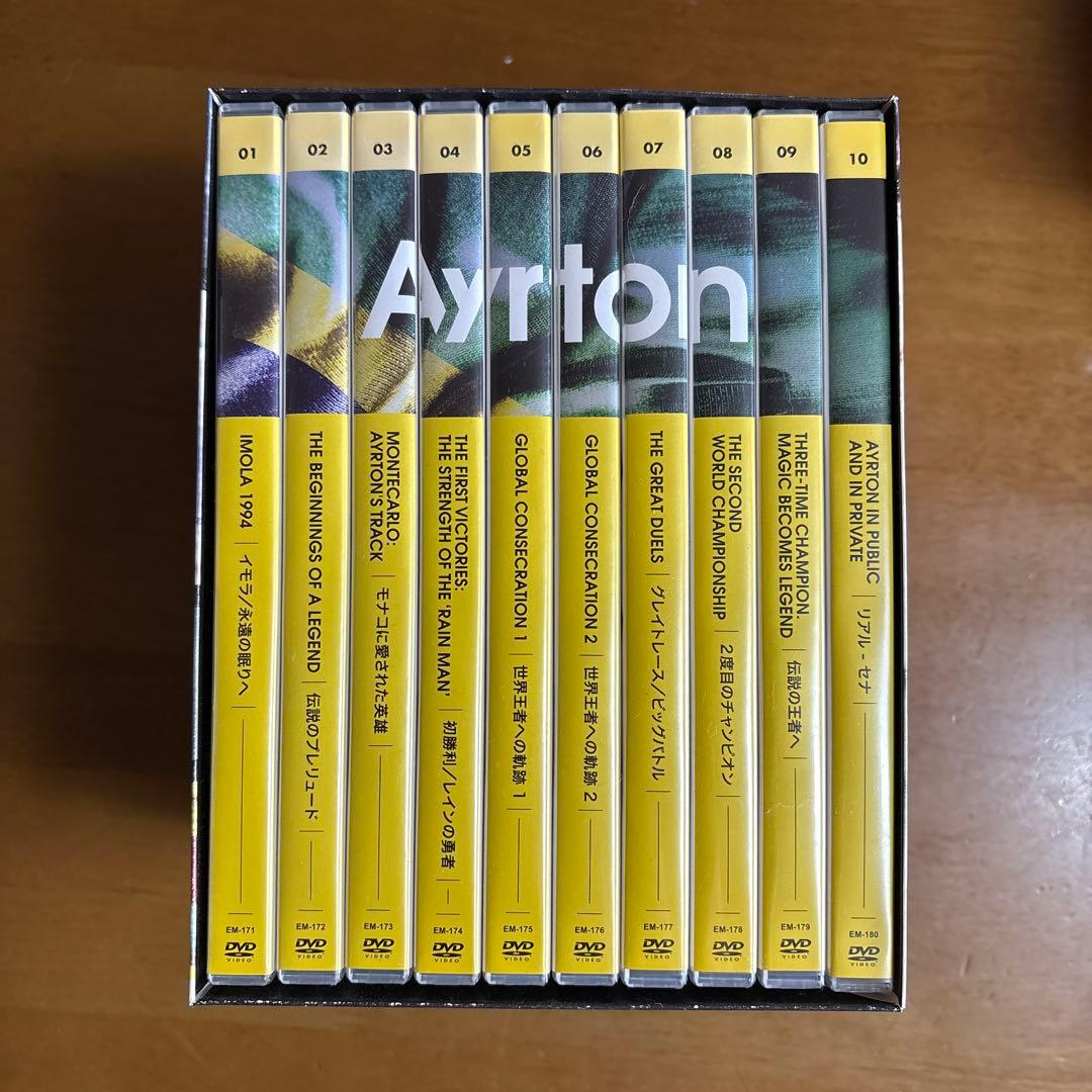 初回限定盤 アイルトン・セナ 追憶の英雄 財団公認 特典ディスク付