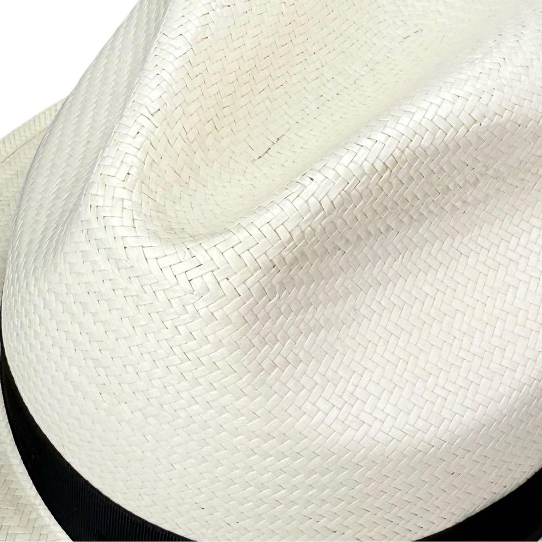 Borsalino　ペーパ素材　ストローハット　約57cm