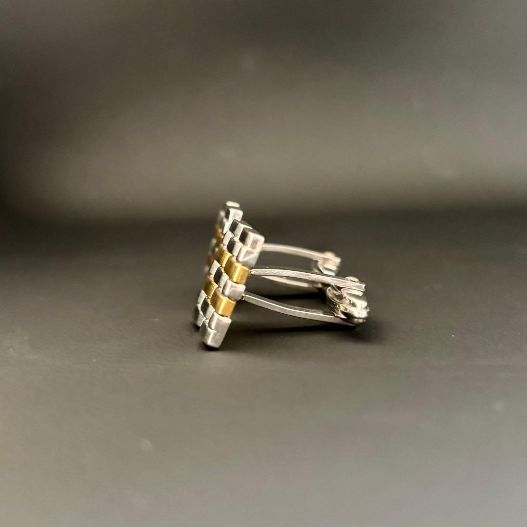 【希少】【美品】【ダンヒル】時計駒 コマデザイン カフス ネクタイピン セット