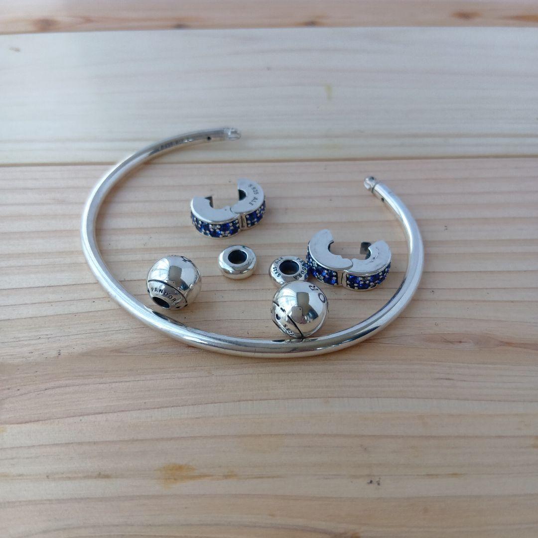 PANDORAシルバーバングル