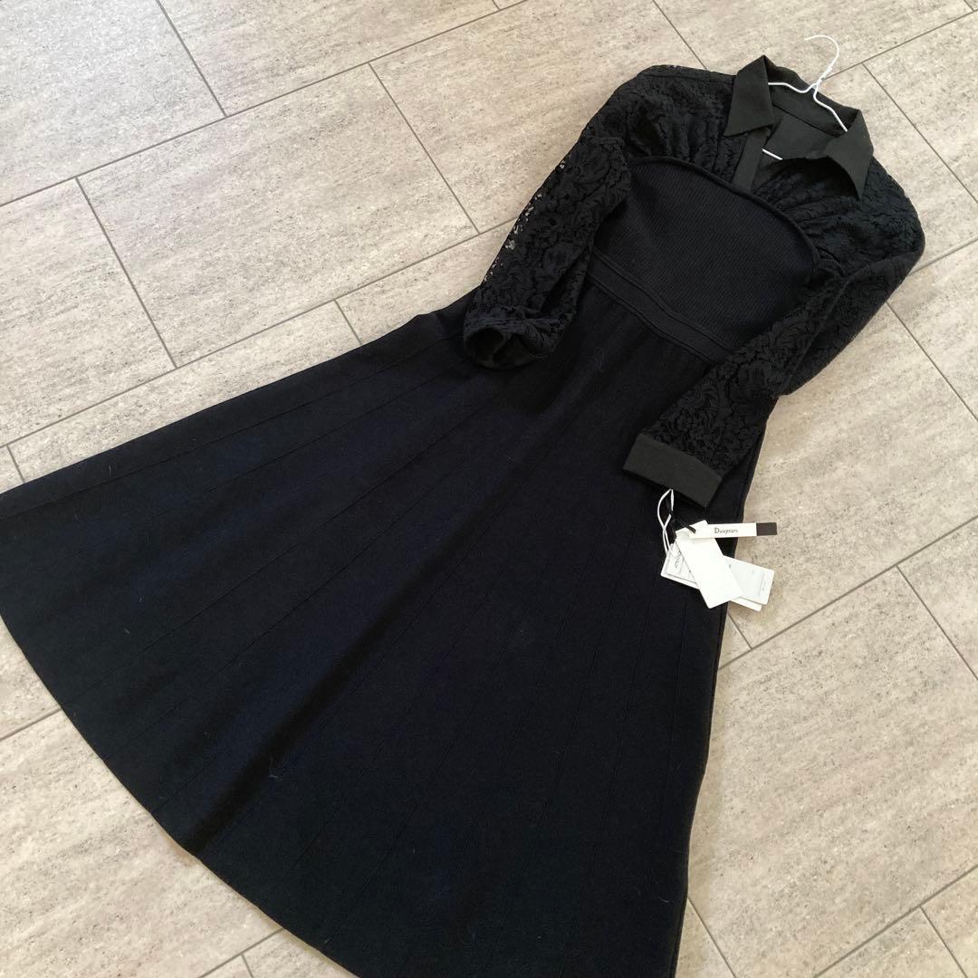 ダイアグラム　レースレイヤードワンピース