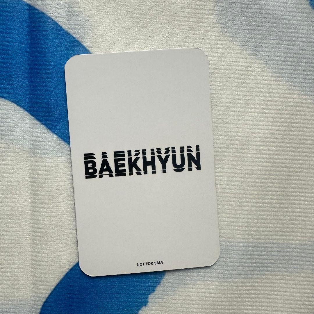 日本 EXO BAEKHYUN 当選 ベッキョン トレカ③