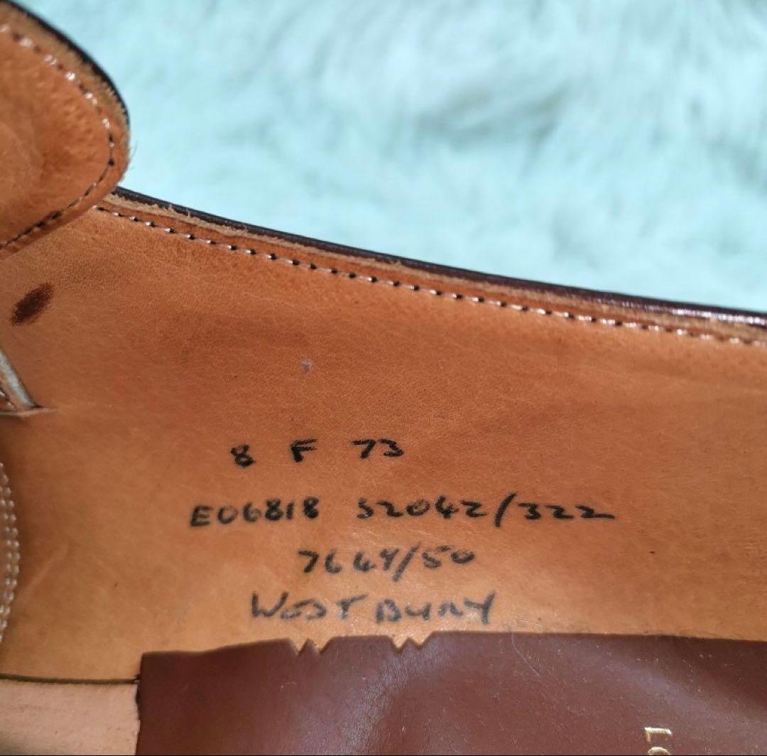 【新品】旧Church's　チャーチ　3都市　Westbury　モンク　80F