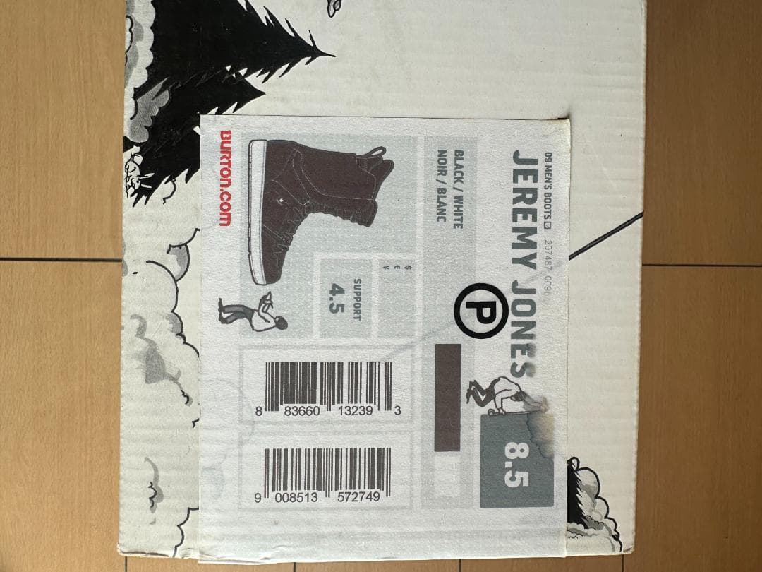 美品 Burton JEREMY JONES ブーツBLK 26.5