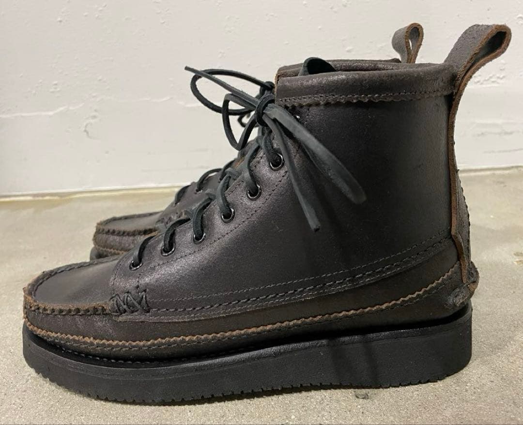 新品9.5万YUKETEN Maine Guide Bootsモカシンホーウィン