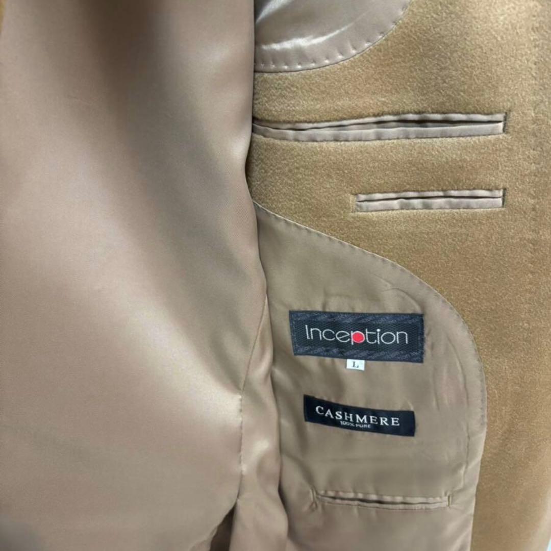 京*人様 新品タグ付き定価約10万円カシミヤ100% テーラードジャケットコート