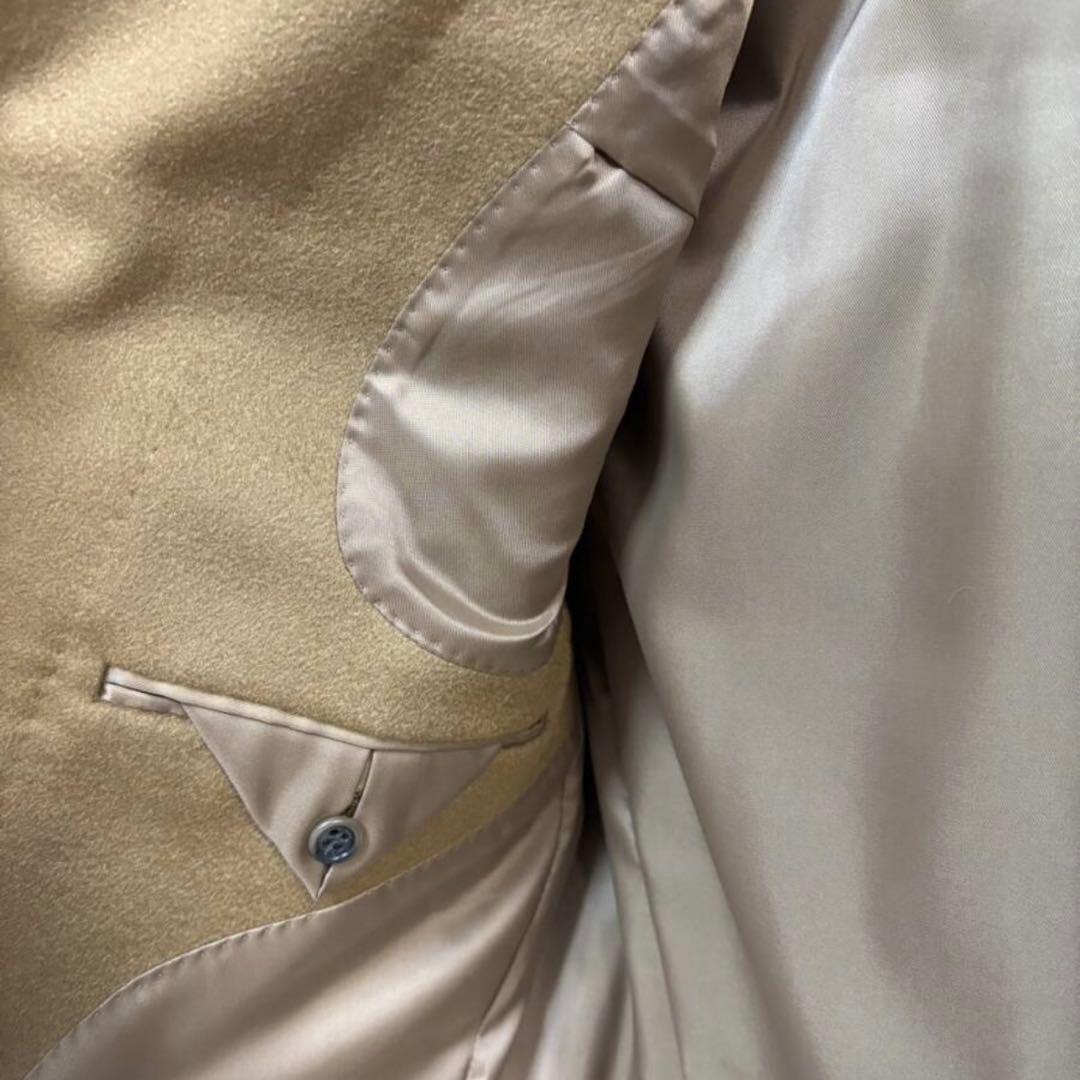 京*人様 新品タグ付き定価約10万円カシミヤ100% テーラードジャケットコート