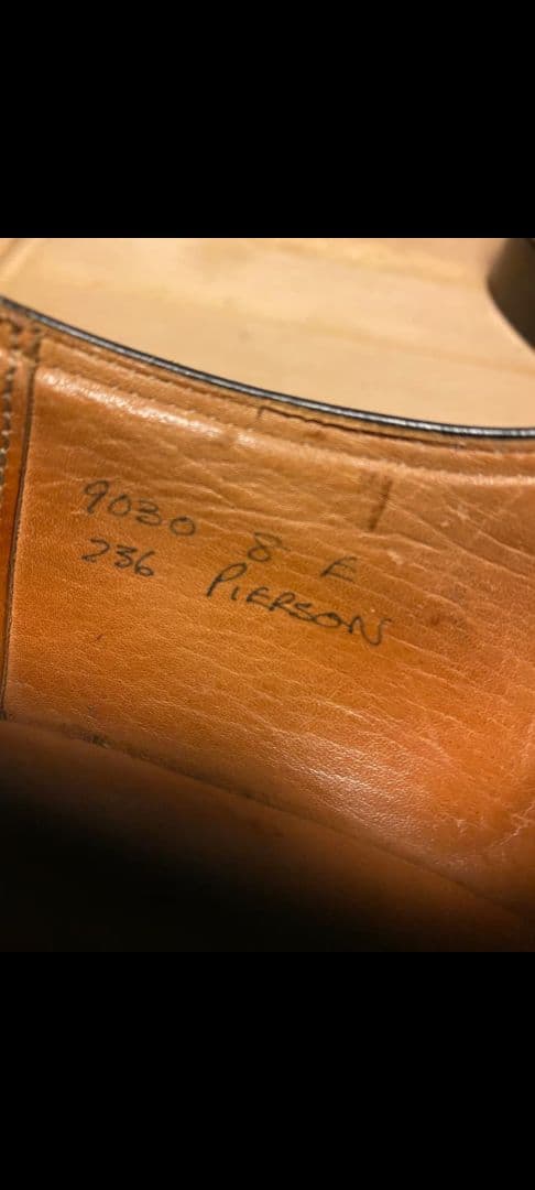 John Lobb ジョンロブ　Pierson　ピアソン　8 E