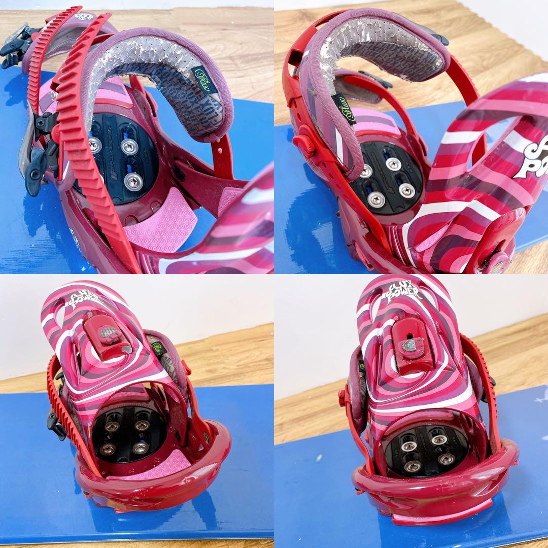 レディース　スノーボード　3点セット　k2 サロモン　FLUX 144cm