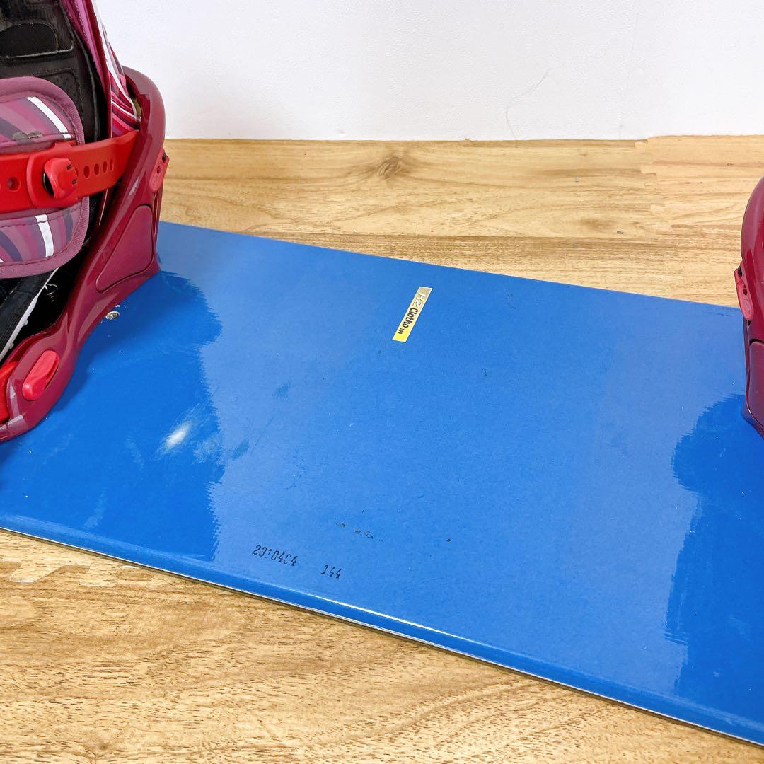 レディース　スノーボード　3点セット　k2 サロモン　FLUX 144cm