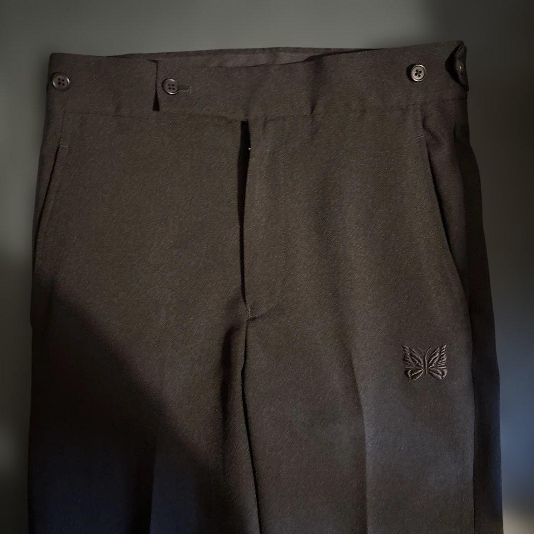 Needles ニードルス センタープレス スラックス トラウザー xs