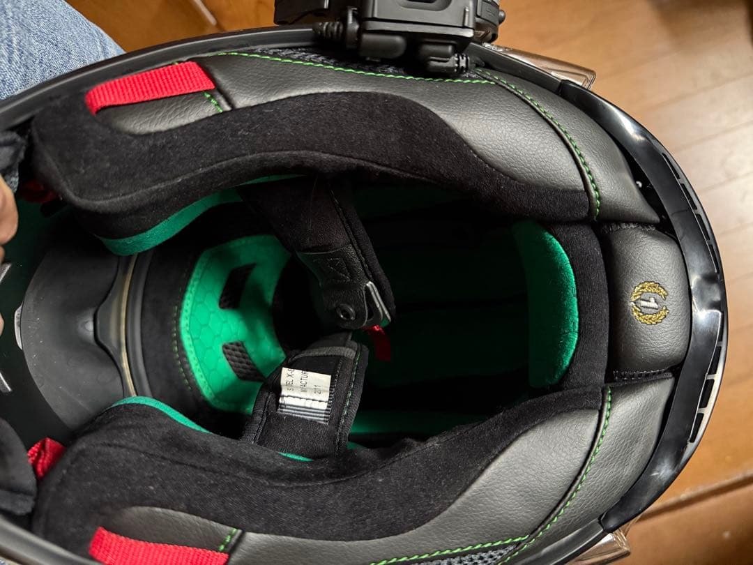 X-lite X-803 ウルトラカーボン　SENA 20s EVO付き