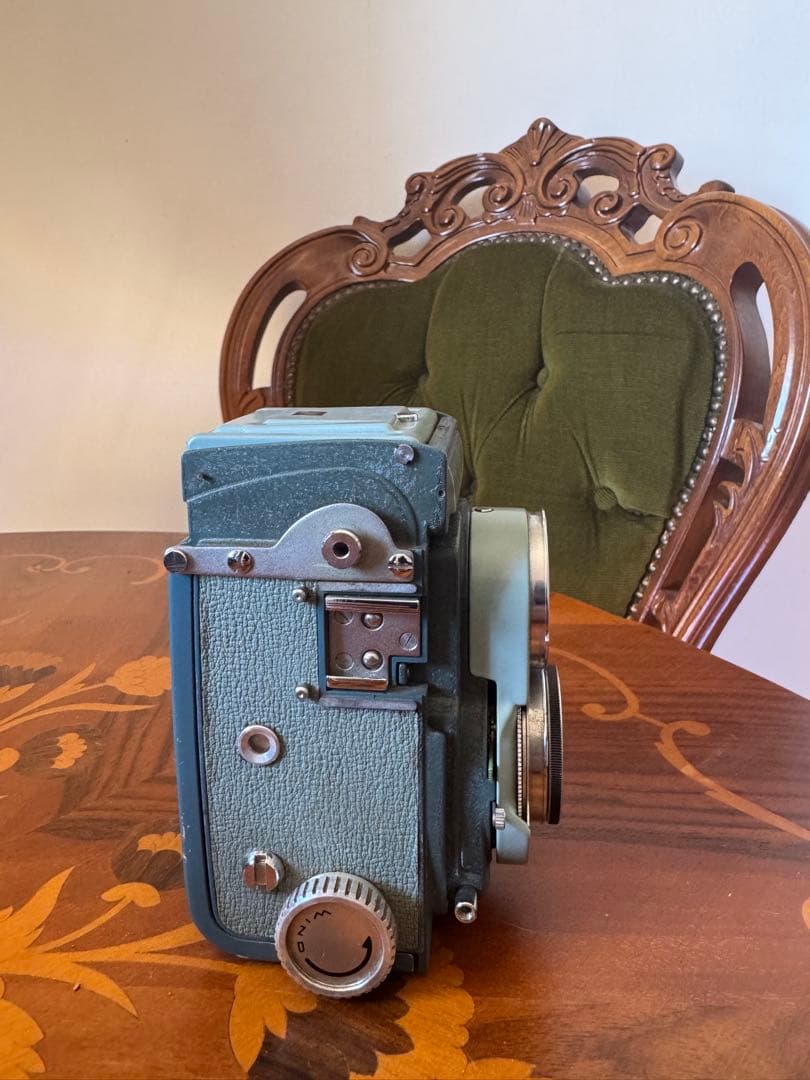 【完動品】Minolta Miniflex二眼レフRokkor 127フィルム付