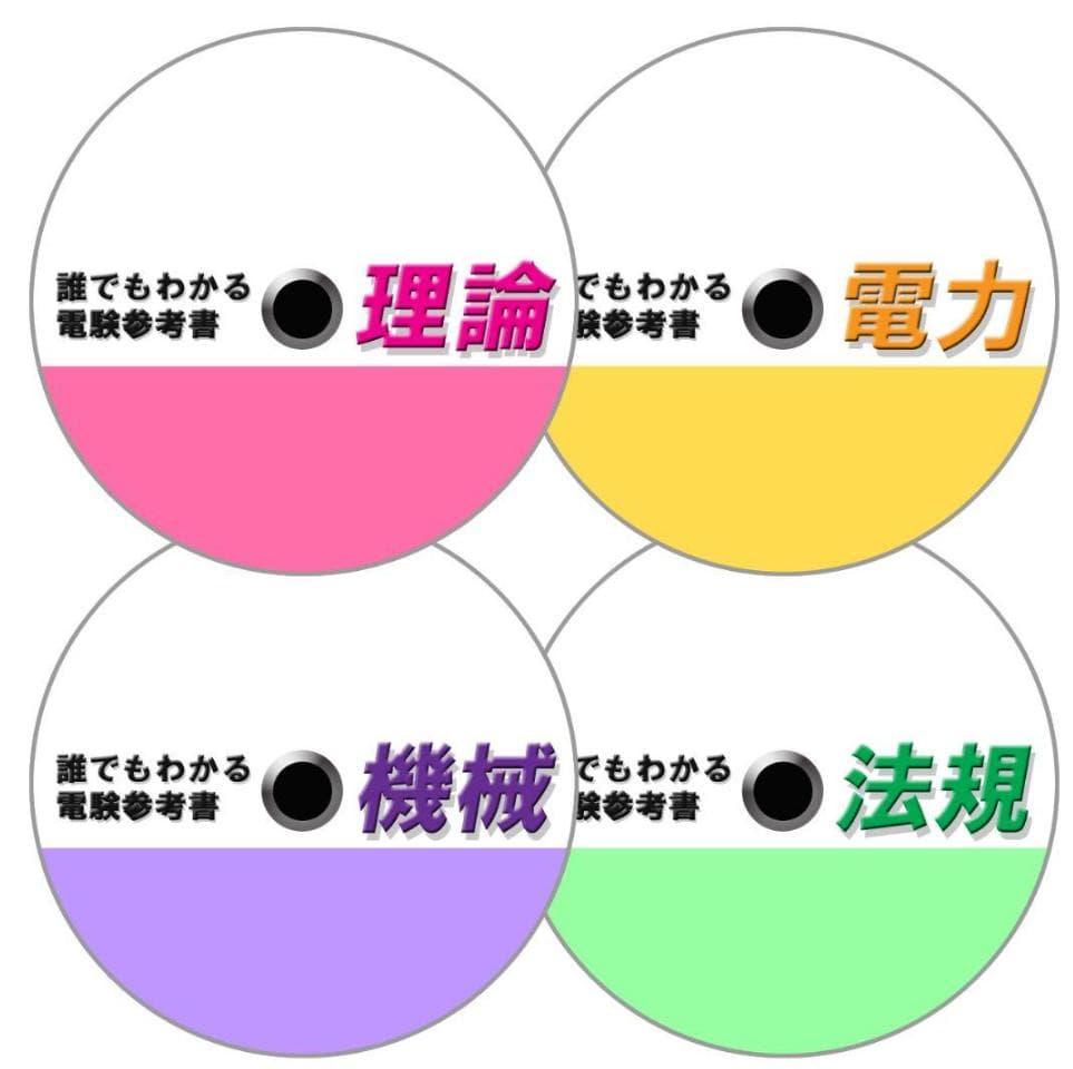 電験三種 誰でもわかる電験参考書 ４冊セット