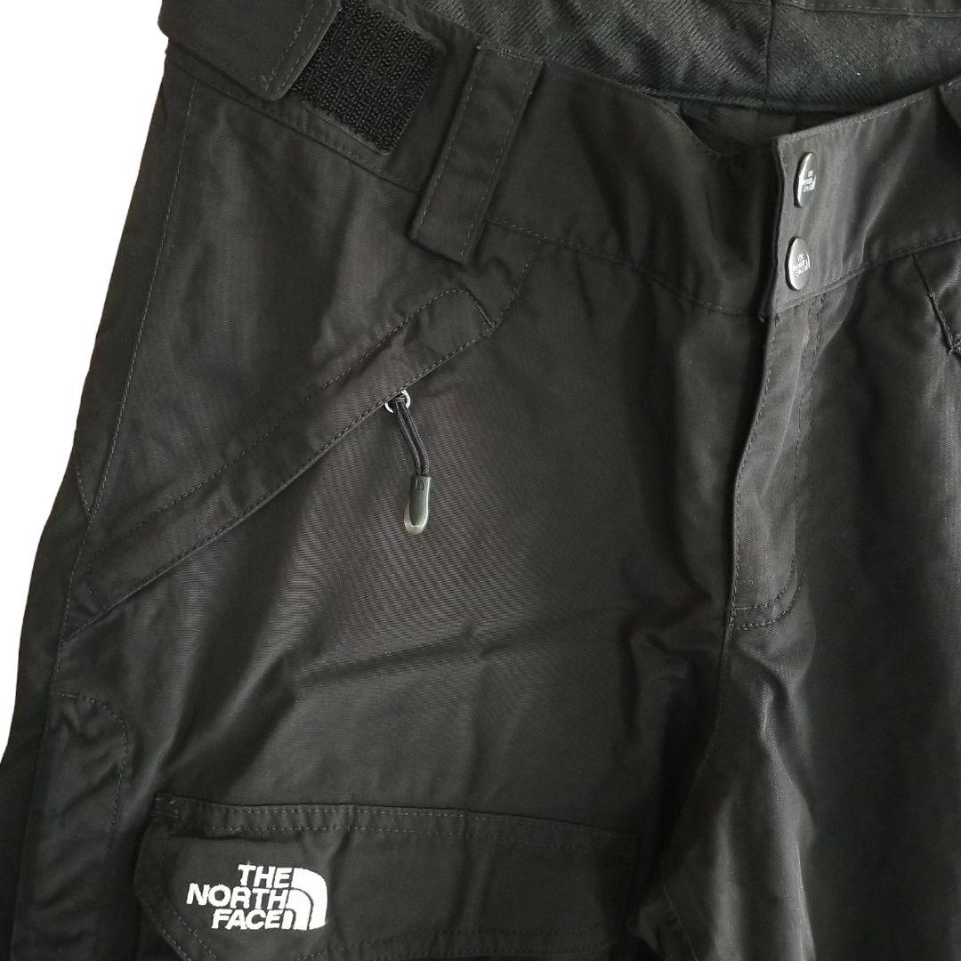 【高機能】US ノースフェイス HYVENT 黒 スノーボード パンツ XS