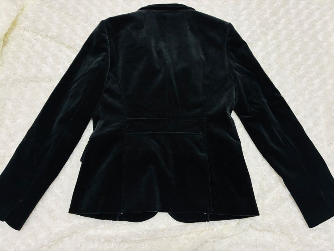 極美品　BURBERRY ベロア テーラードジャケット ノバチェック 38