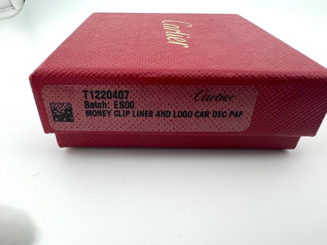 【正規品】Cartier カルティエ 2C マネークリップ T1220407