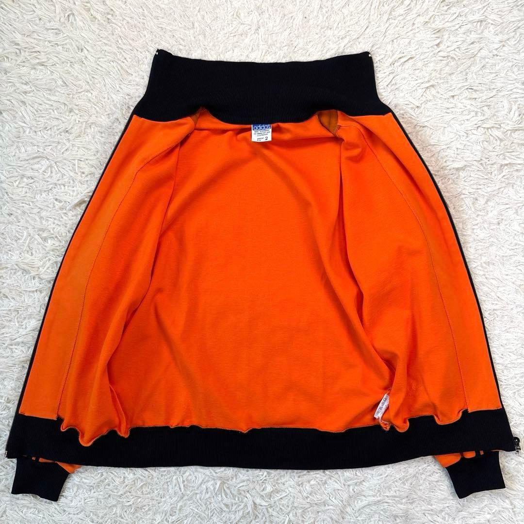 ✨美品・小松菜奈着用✨アディダス　トラックジャケット　70s ジャージ　オレンジ
