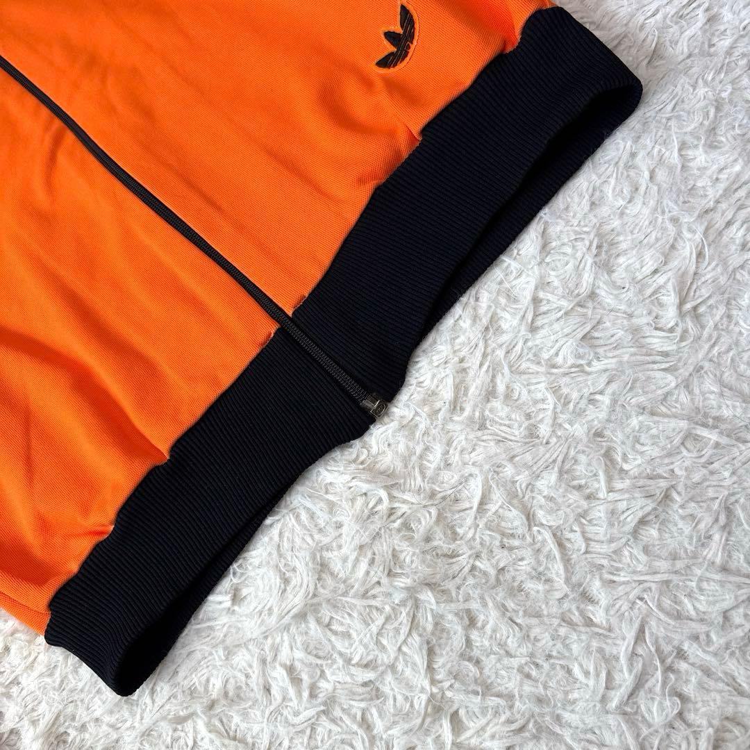 ✨美品・小松菜奈着用✨アディダス　トラックジャケット　70s ジャージ　オレンジ