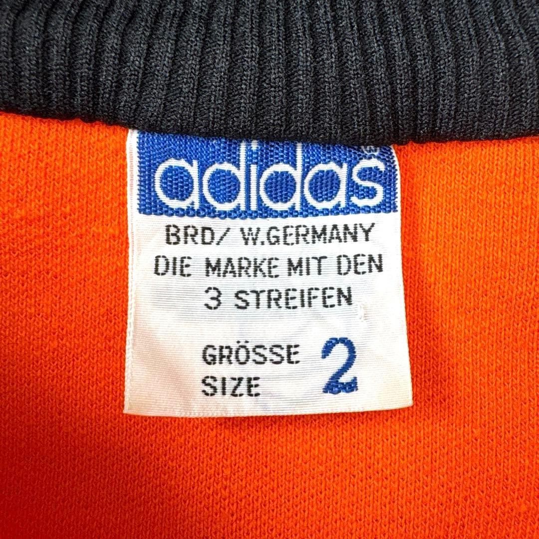 ✨美品・小松菜奈着用✨アディダス　トラックジャケット　70s ジャージ　オレンジ