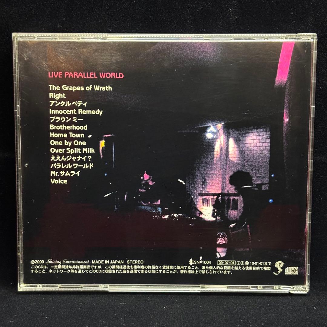 LIVE PARALLEL WORLD 成田昭次 CD アルバム【6-8】