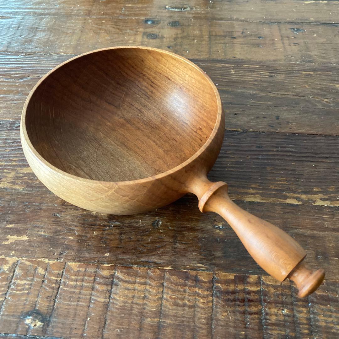 中西健太　木製持ち手付きボウル