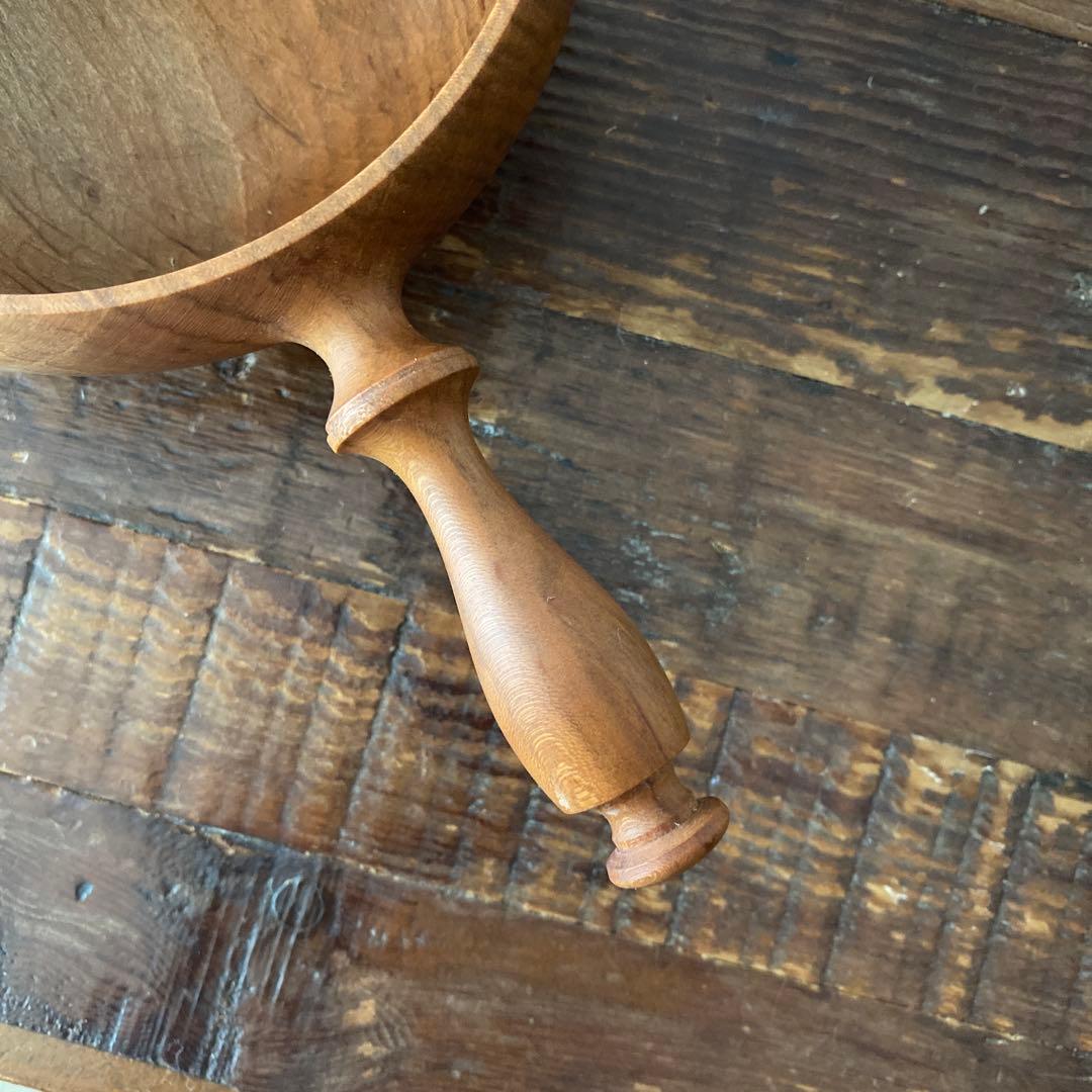 中西健太　木製持ち手付きボウル