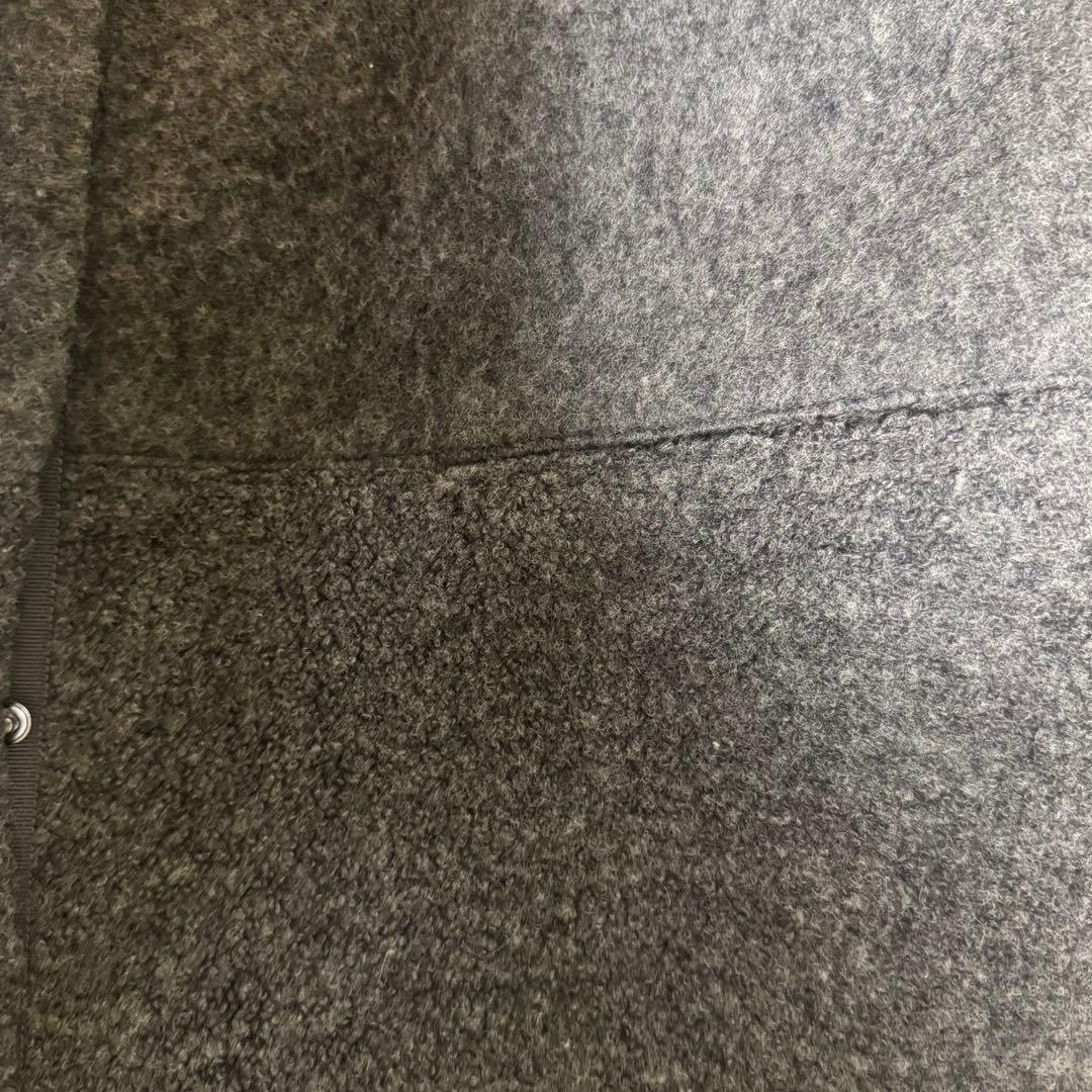 TRANS WORK 三陽商会/スライバーループコートサイズ40/濃いめグレー