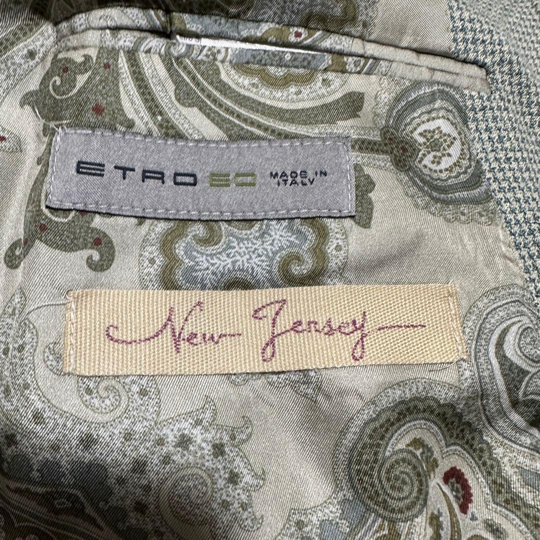 お*る様 裏地ペイズリー✨　XL 大きいサイズ　ヘリンボーン　ETRO　アンコン
