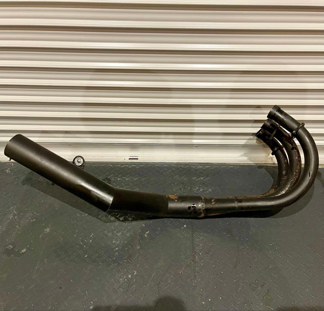 送料込み!! KH250 250SS 350SS 用　集合チャンバー　マフラー