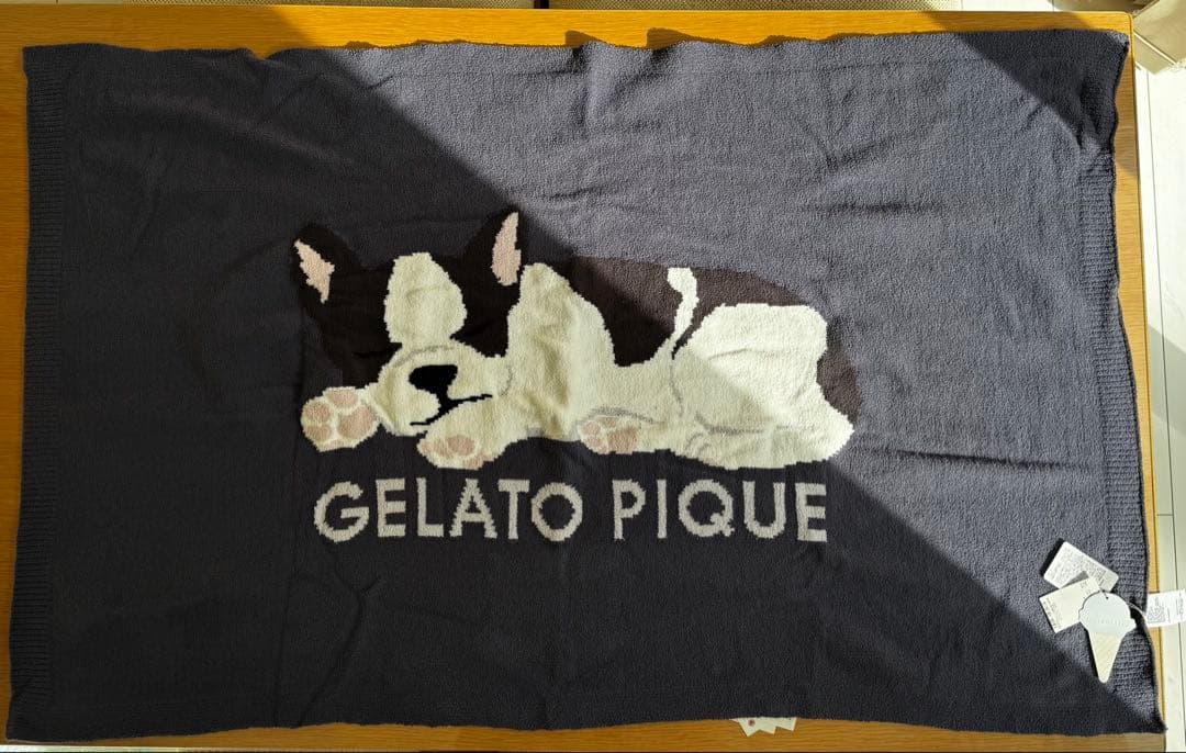 ★正規品★新品 ジェラートピケ フレンチブルドッグ フレブル ブランケット