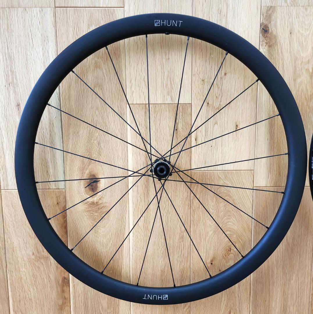 HUNT 35 CARBON AERO DISC カーボン ホイールセット19C