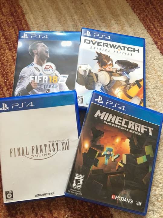 PS4 ソフト 四点