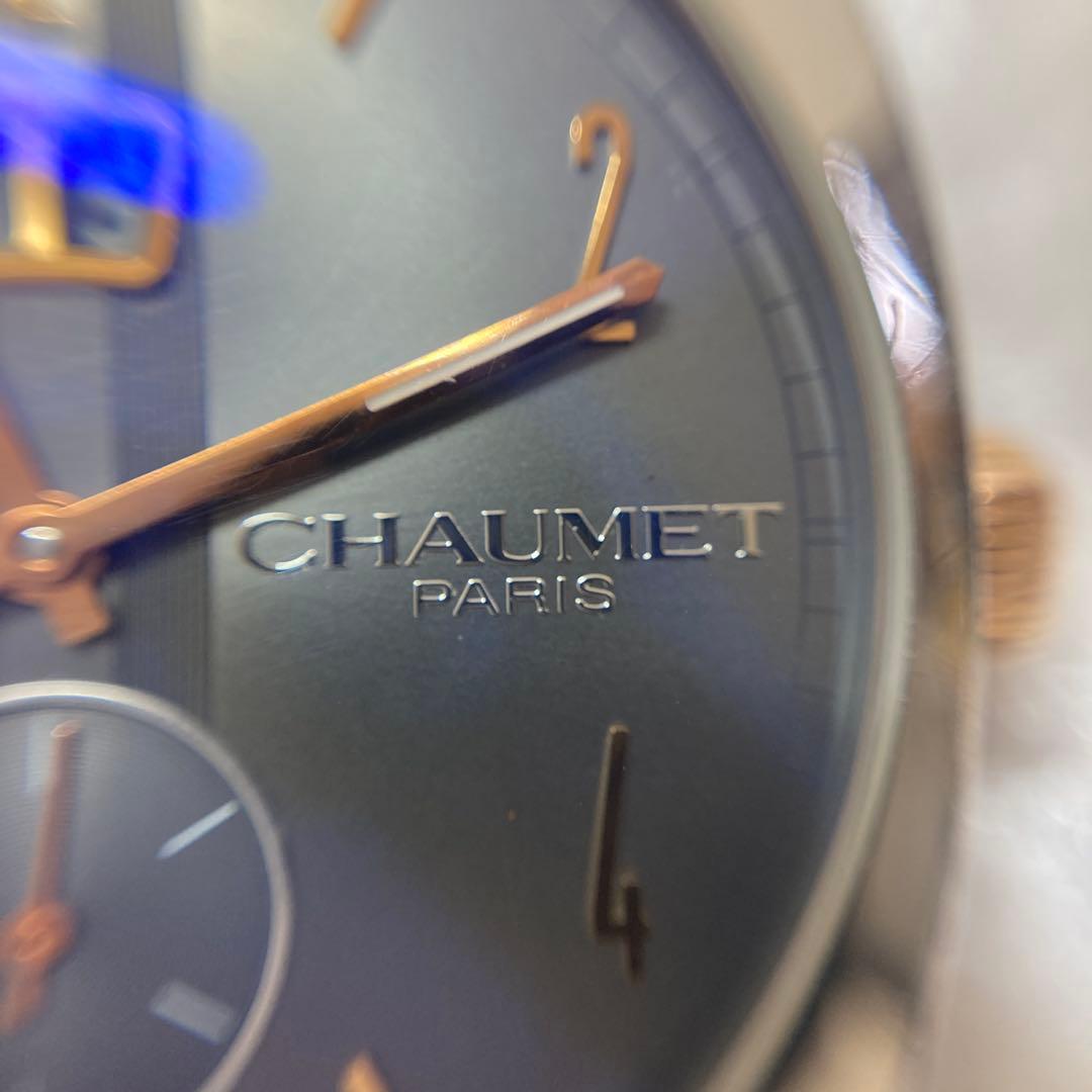 chaumet ショーメ 金属ベルト腕時計 日付表示付き 自動巻き時計