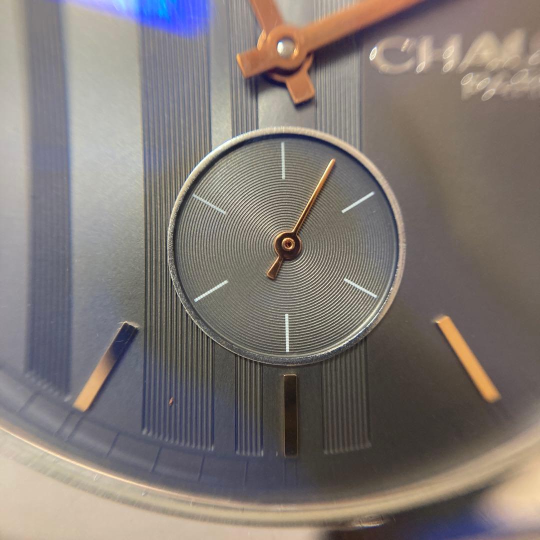 chaumet ショーメ 金属ベルト腕時計 日付表示付き 自動巻き時計