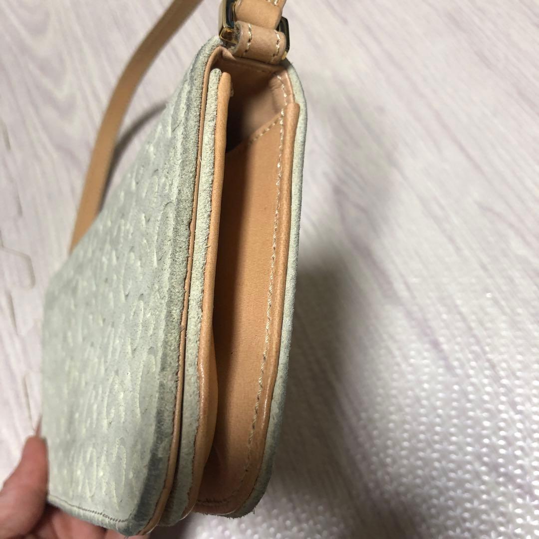 セリーヌ　スエード　ショルダーバッグ