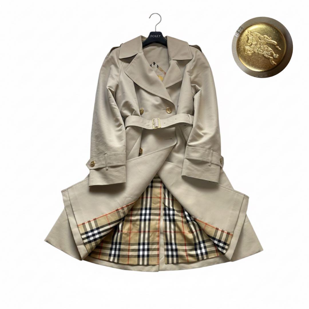 Burberrys トレンチコート 金ボタン ダブル ベルト 7AR