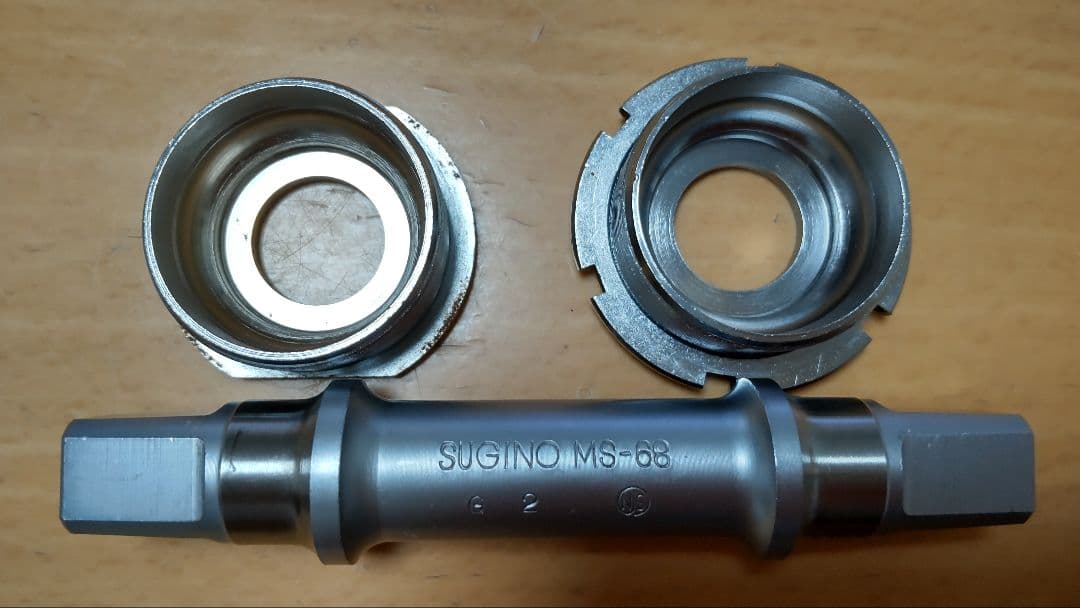 スギノ グランドマイティ 165mm SUGINO ピスト クランク NJS