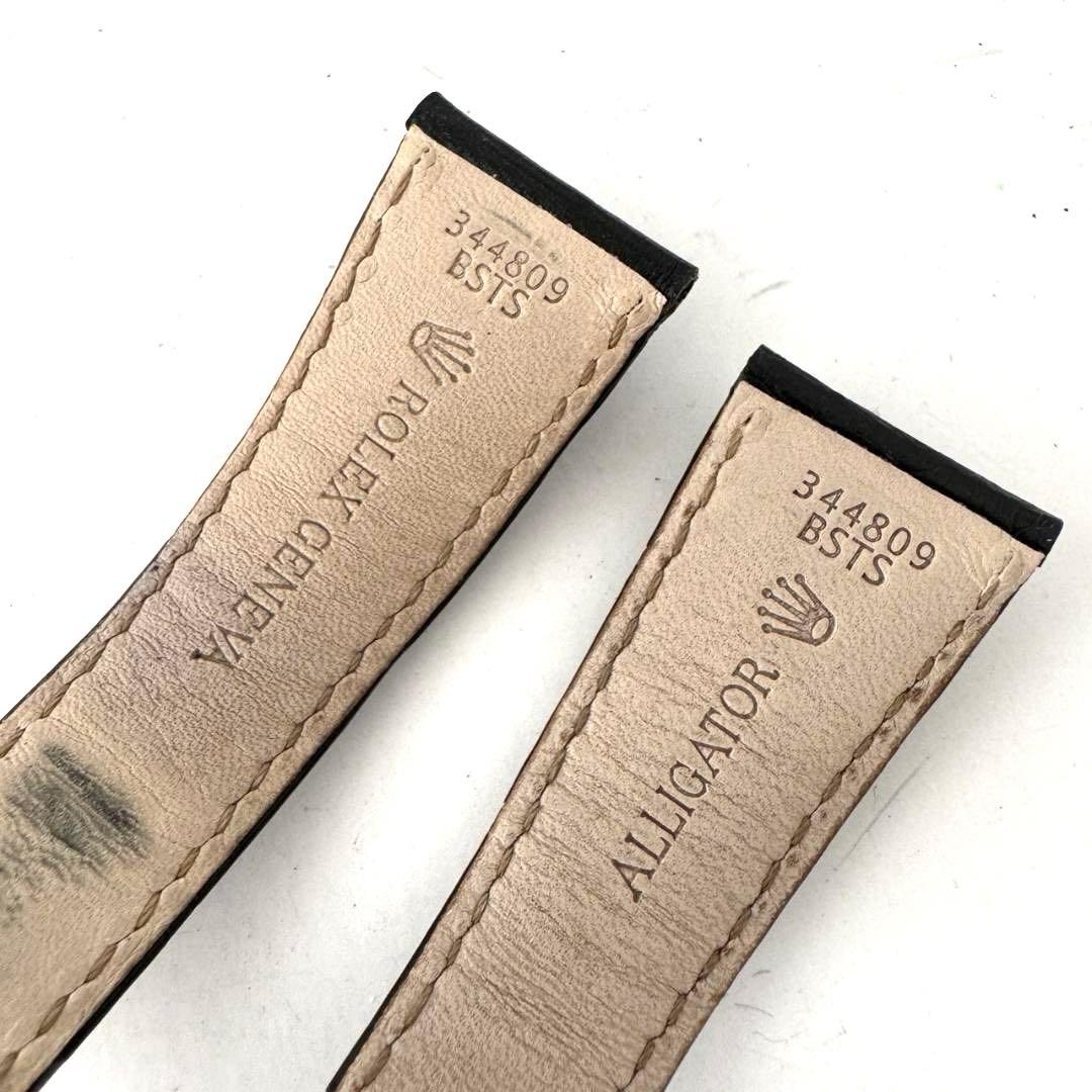 〇純正 ROLEX DAYTONA 116515LN クロコダイル YZ5195