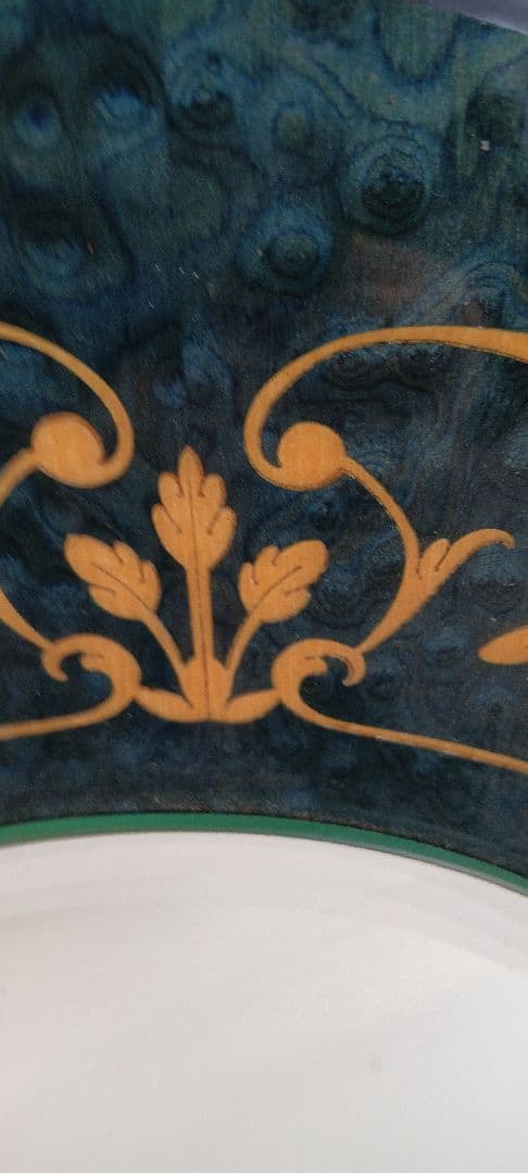 アンティーク　ITALY ドマン 象嵌細工 ウォールミラー