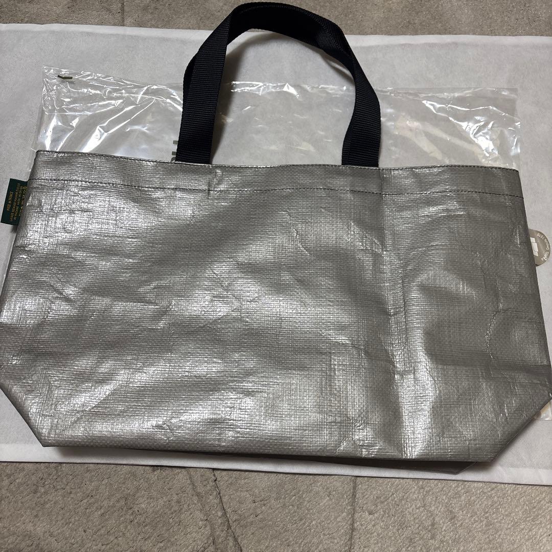 エルベシャプリエ☆マルシェバック 新品未使用4012 M グリ&ノアール